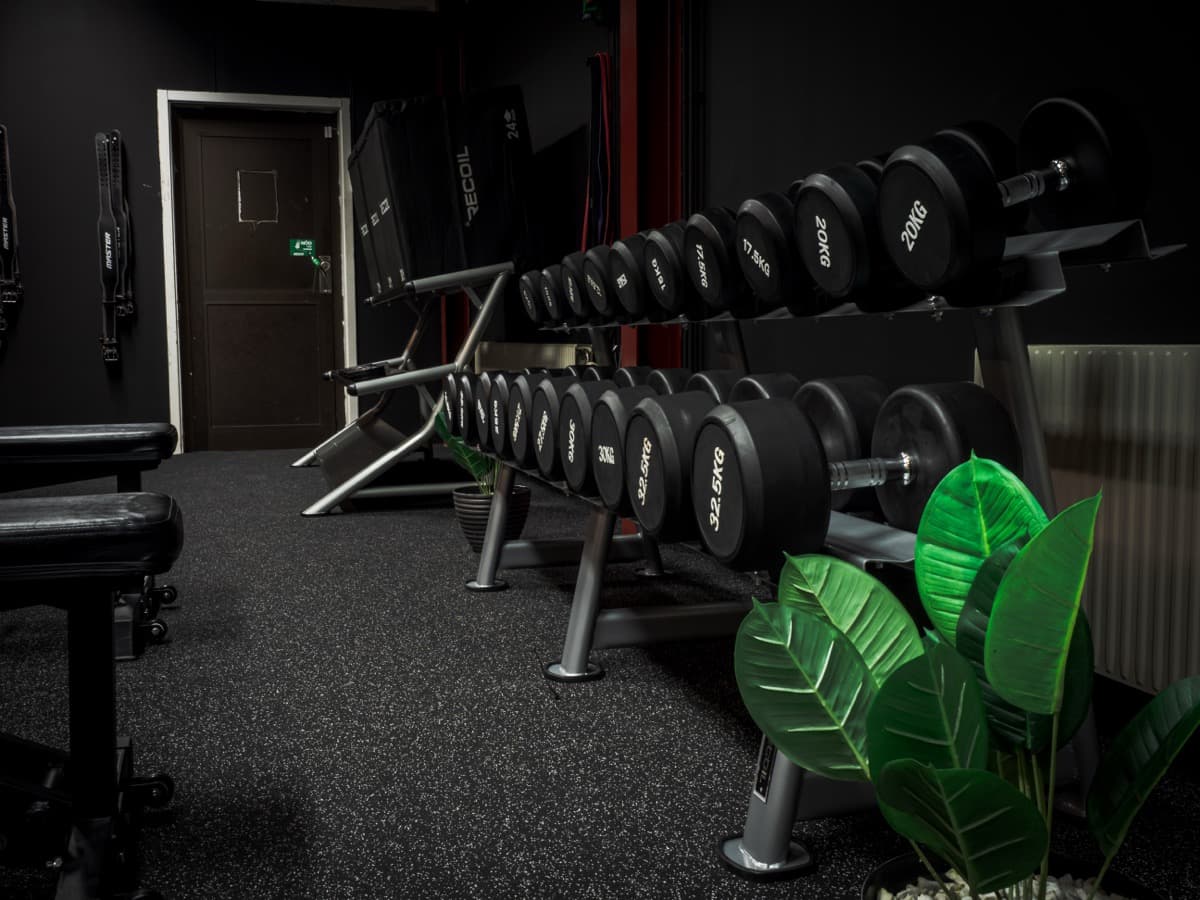 Fria vikter på Workout Ljungby