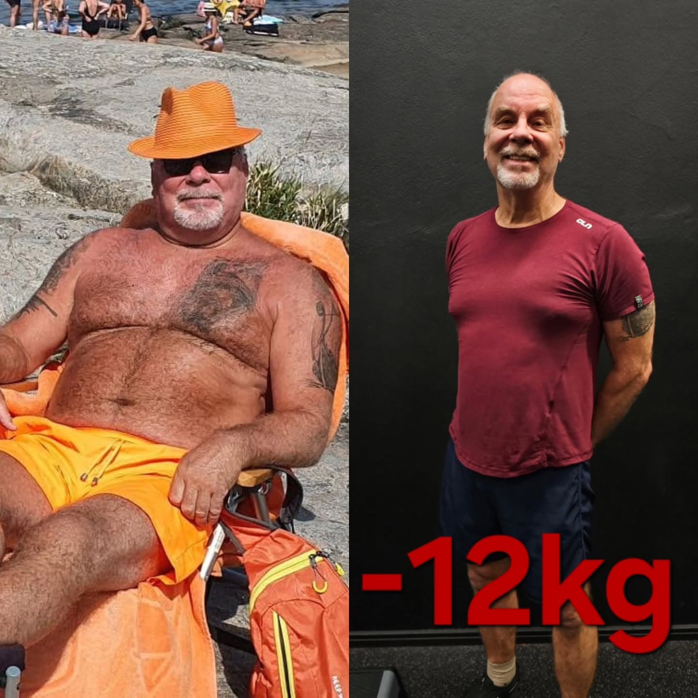 Tomas före och efter