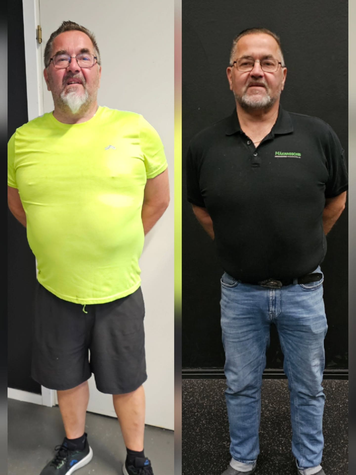 Tony före och efter